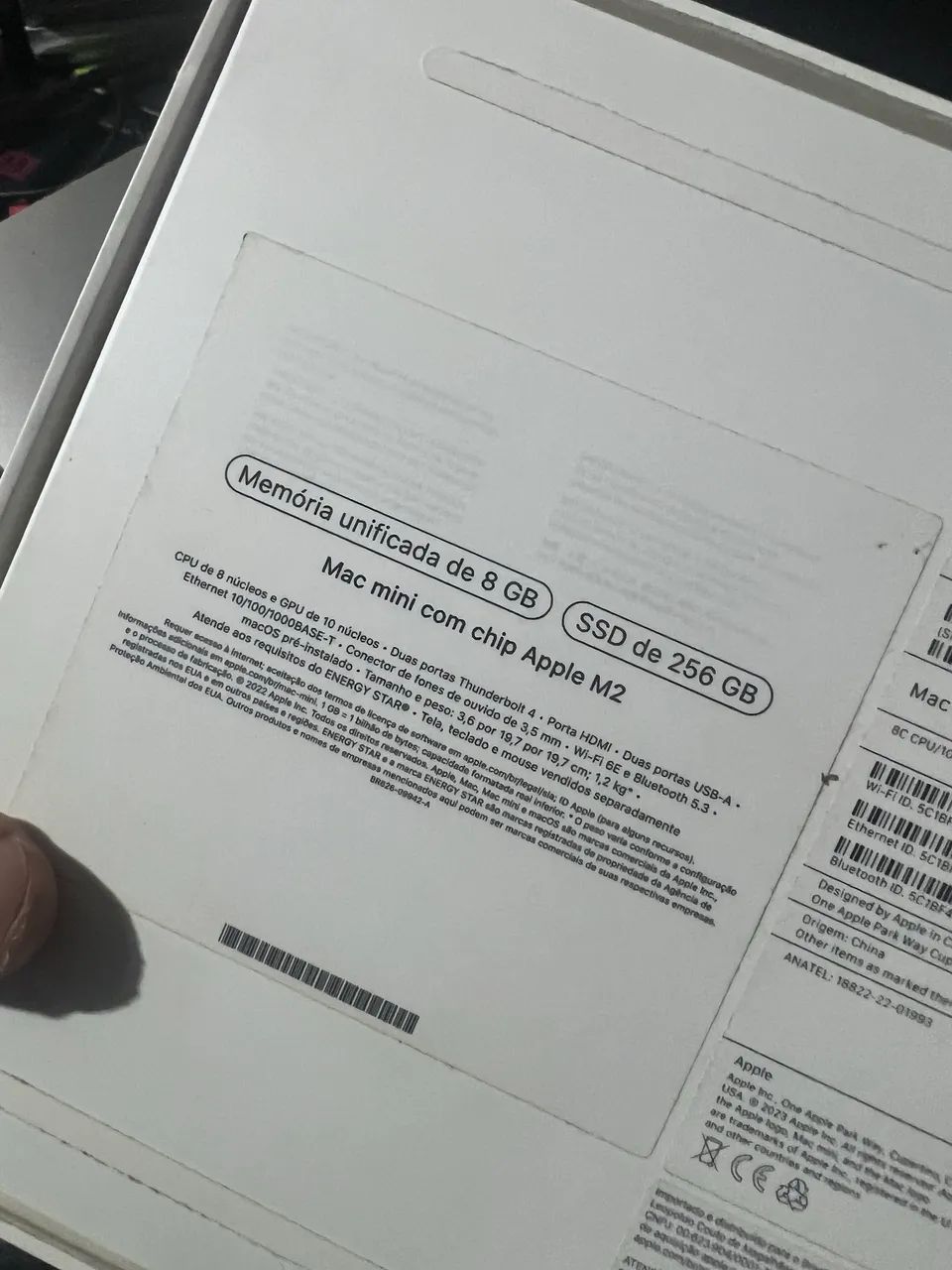 Mac Mini m2 (2023) 256gb 8gb memória  - Foto 3