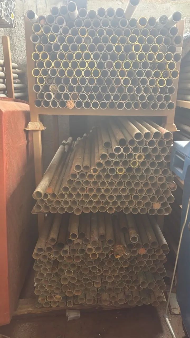 Tubo Roll - para andaime + Abraçadeiras - Foto 6