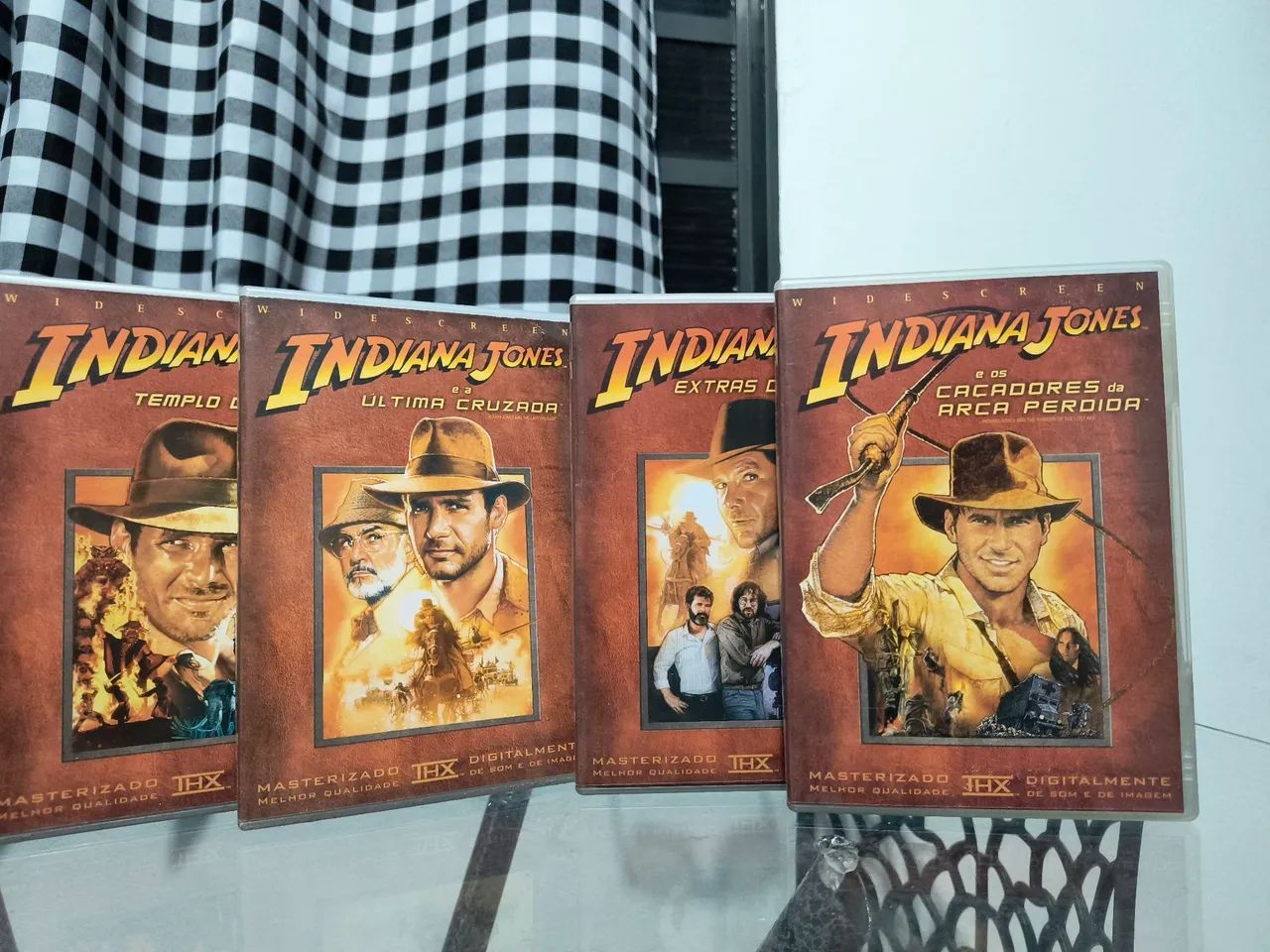 A coleção completa de Indiana Jones em DVD raridade  - Foto 2