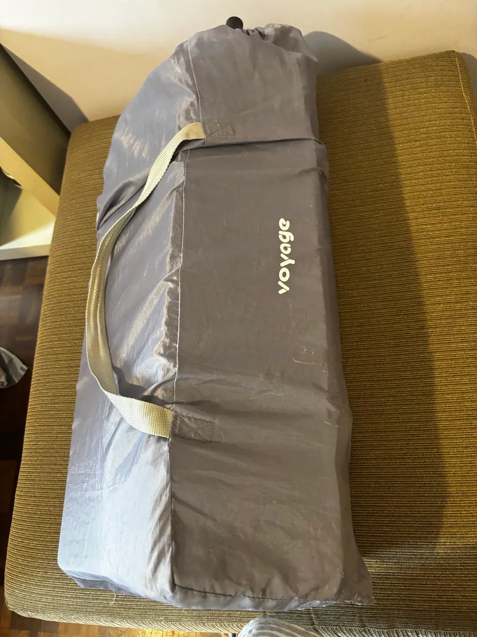 Berco portatil voyage sleep cinza - Foto 3