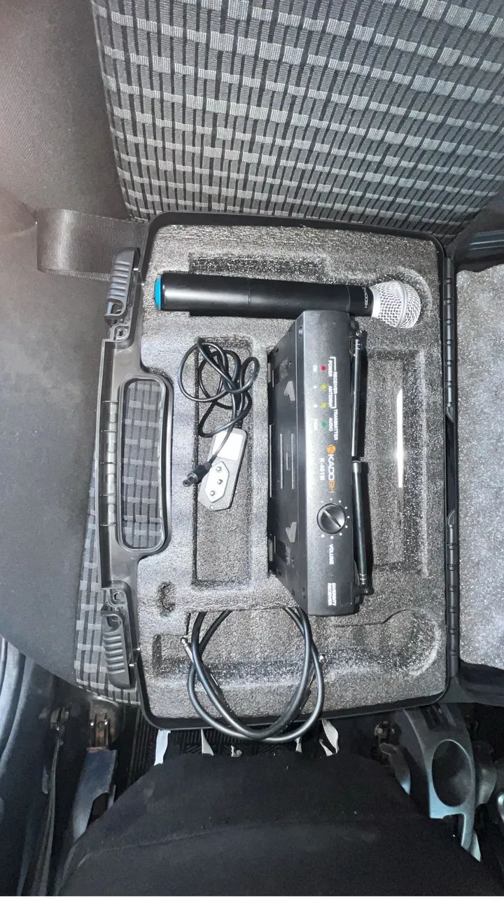 Microfone Sem Fio Kadosh K-401M