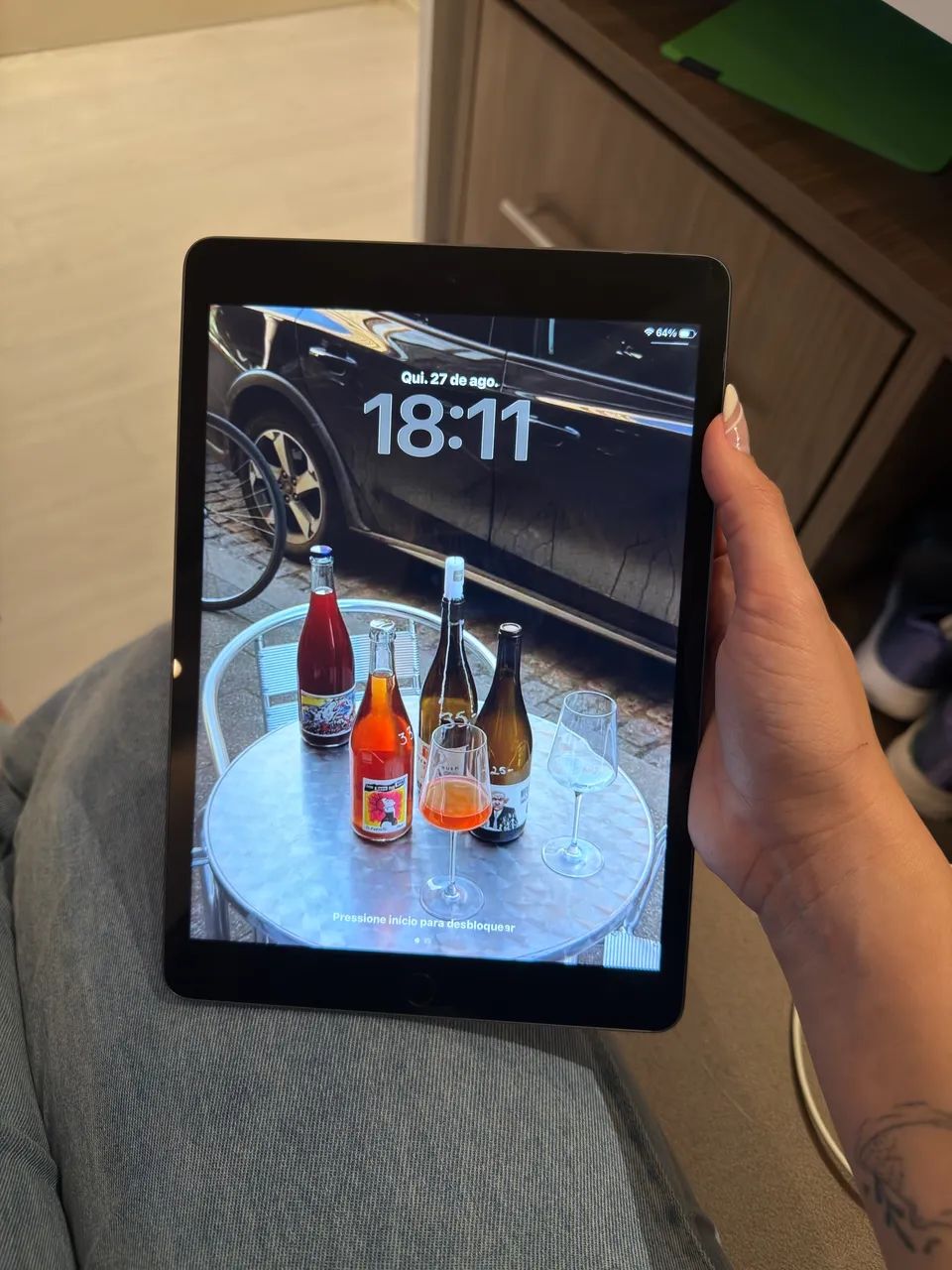 Ipad 9 / 64 GB com Apple Pencil original  - Foto 2