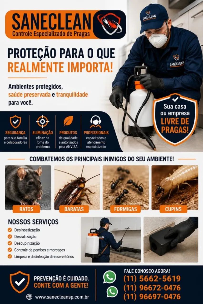 Elimine as pragas-Controle de pragas profissional - orçamento gratis - Foto 4