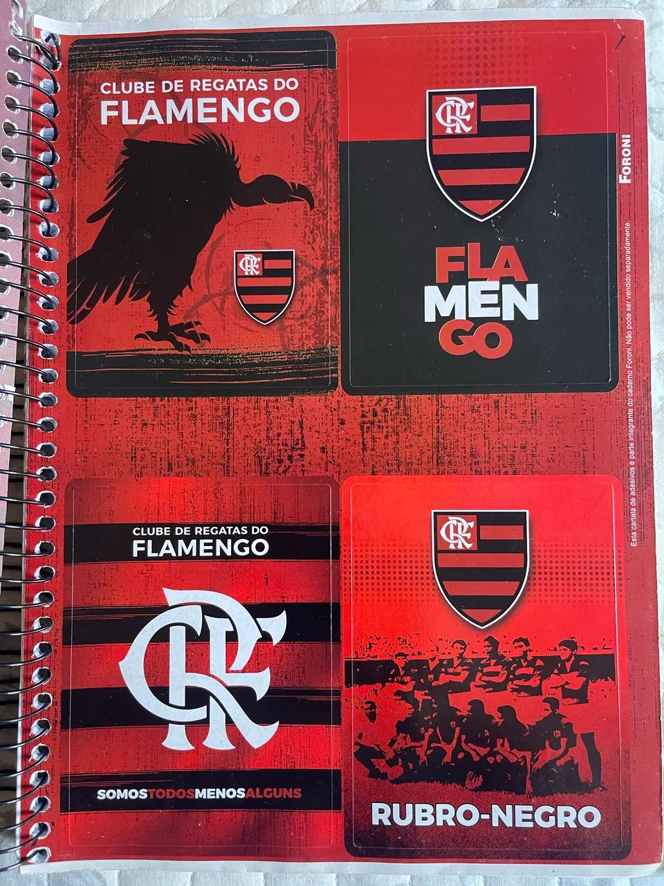 Cadernos Flamengo + brindes  - Foto 4
