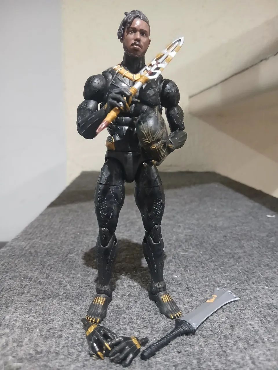 Pantera Negra Black Panther Eric Killmonger Marvel Legends 