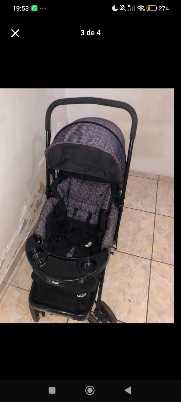 Vendo carrinho de bebê  - Foto 2