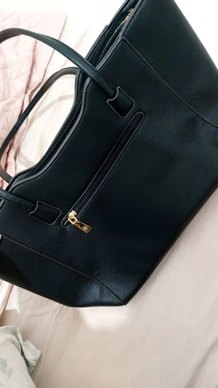 Vende-se bolsa Chenson feminina preta - Foto 3