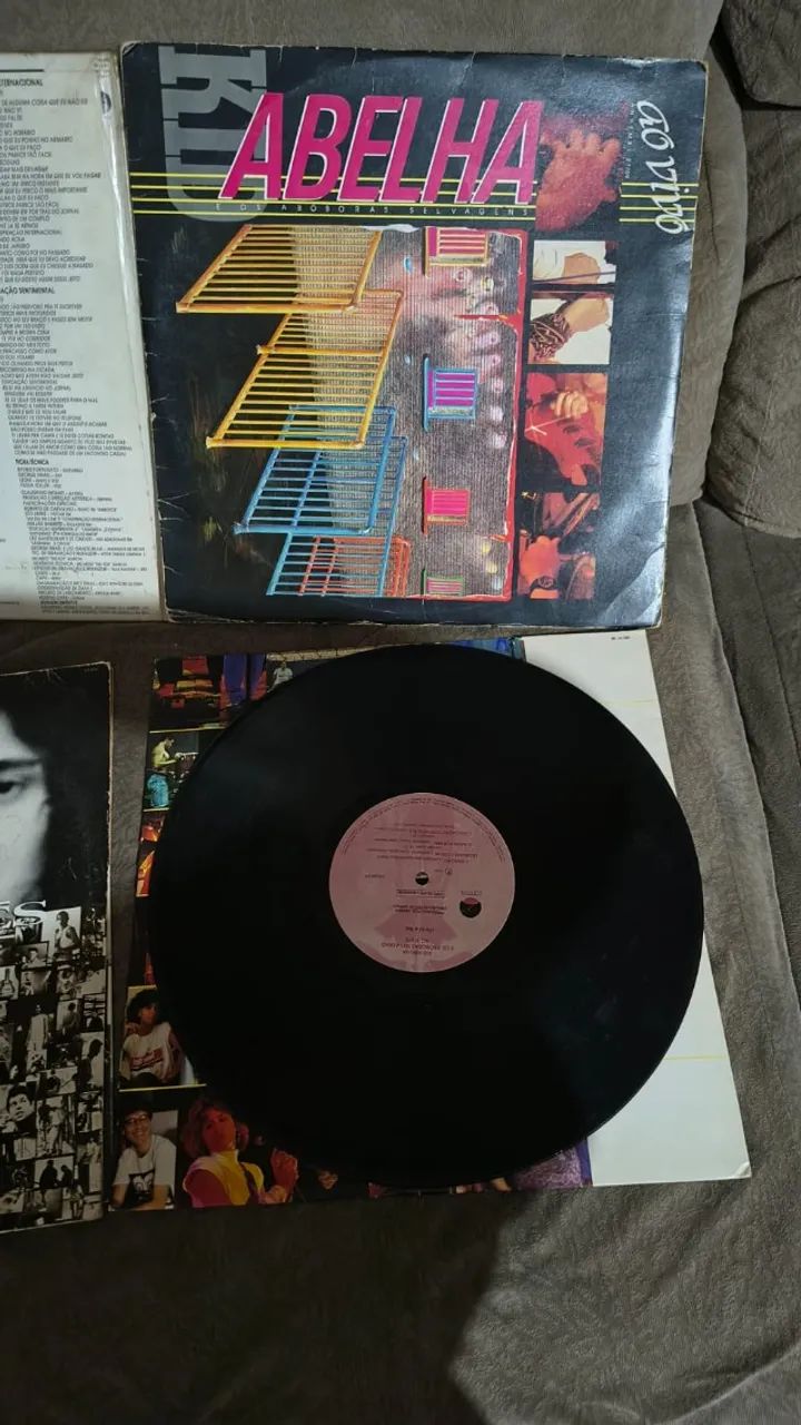 Discos de Vinil - Kid Abelha e Heróis da Resistência Coleção LPs com Encarte - Foto 5