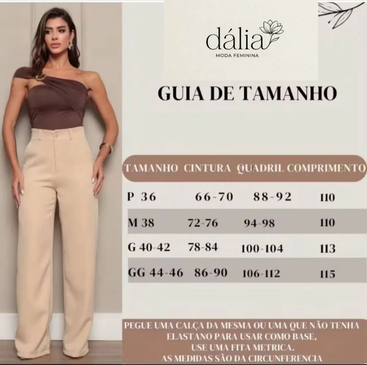Calça social alfaiataria feminina  - Foto 2