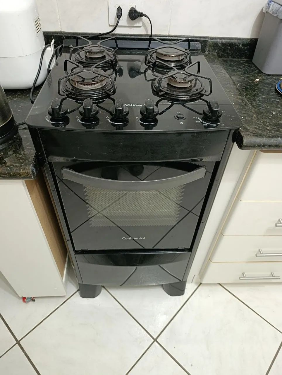Fogão automático mesa de vidro 