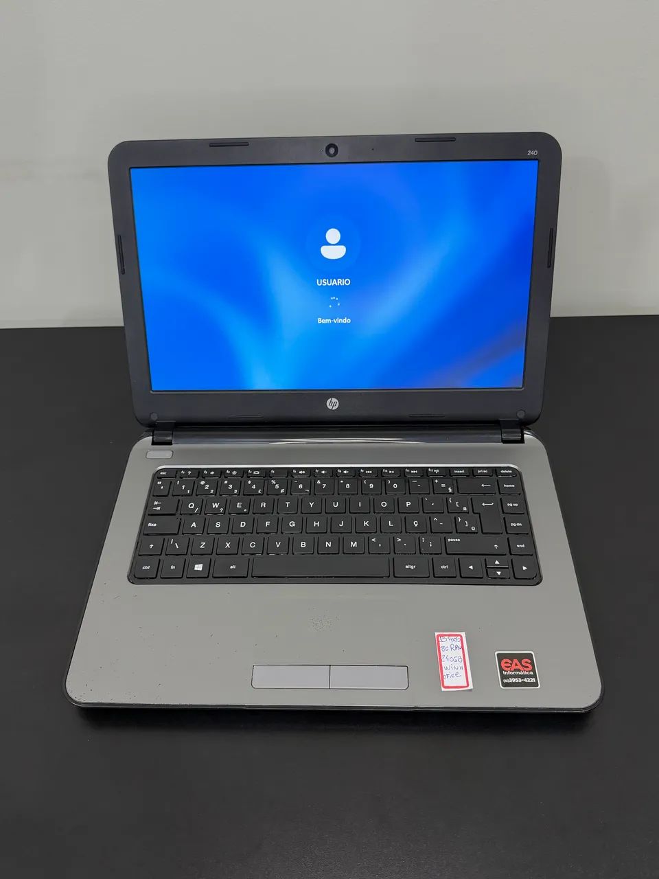 Notebook HP 240 g3 Core i3 8gb e ssd 250gb - Foto 3