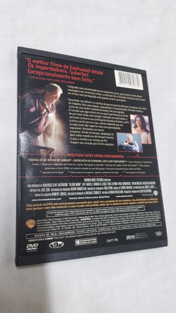 DVD Dívida De Sangue ( 25453 ) - Foto 3