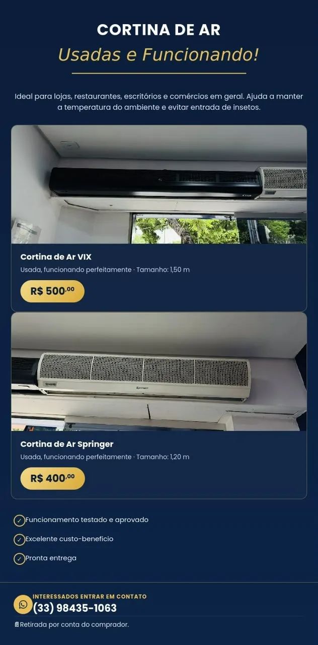 CORTINAS DE AR