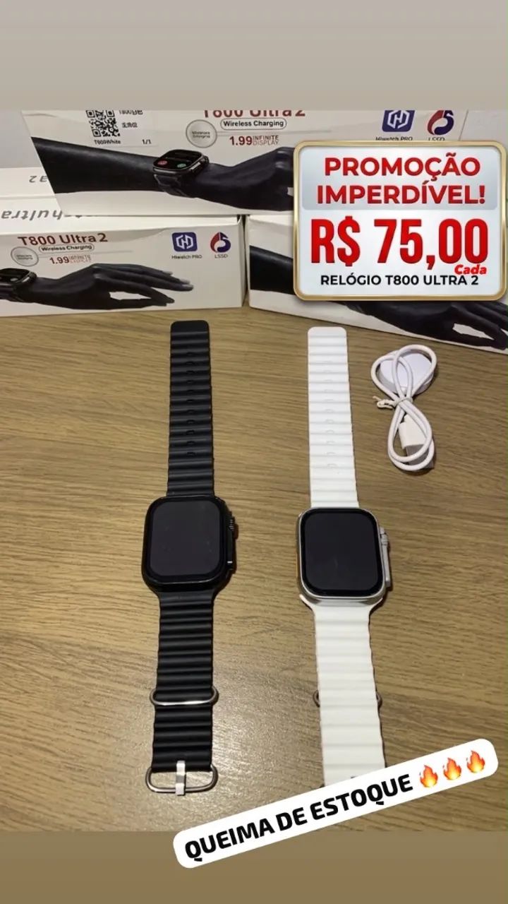 Relógio smartwatch PROMOÇÃO 