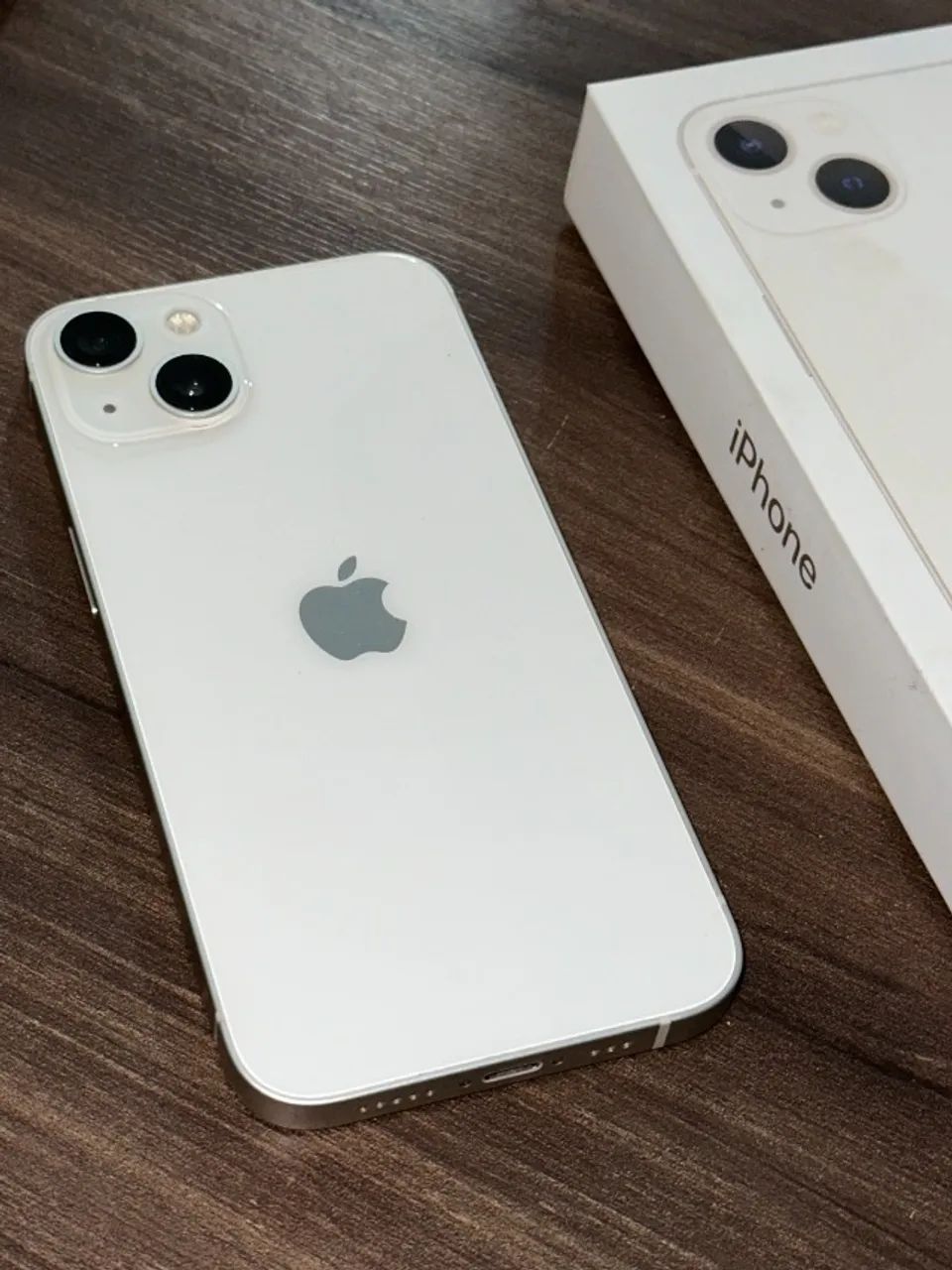 iPhone 13 128GB ホワイト 本体 箱付き iPhone 13 128gb branco com caixa original - Celulares e