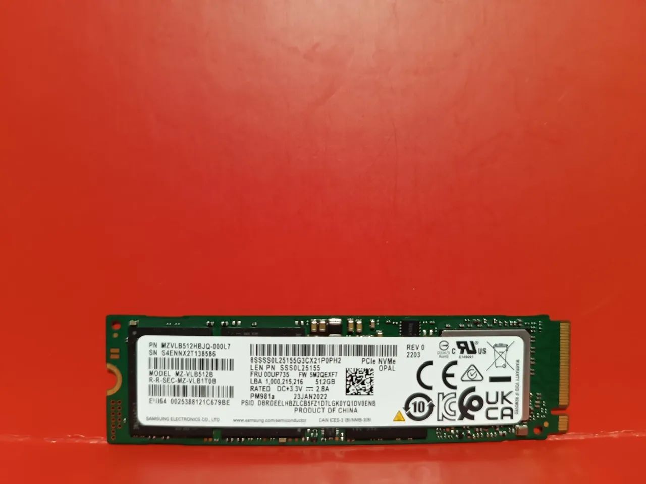 Ssd 512 gb saúde 96%