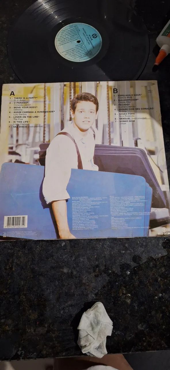 Disco de vinil usado, malhação 1995 - Foto 2