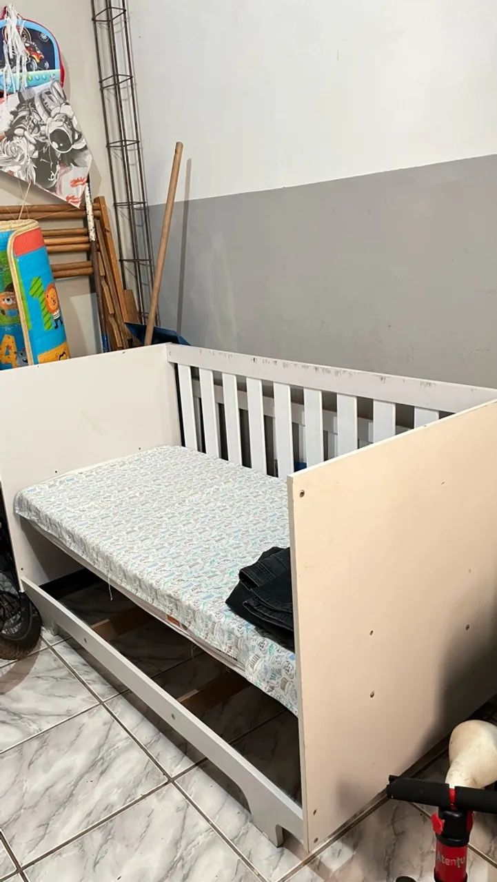 Berço cama com colchão  - Foto 2