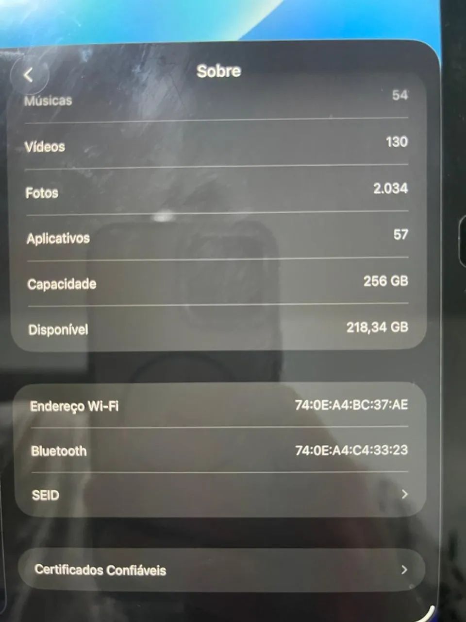 Ipag 10 256gb com acessórios originais Apple - Foto 4