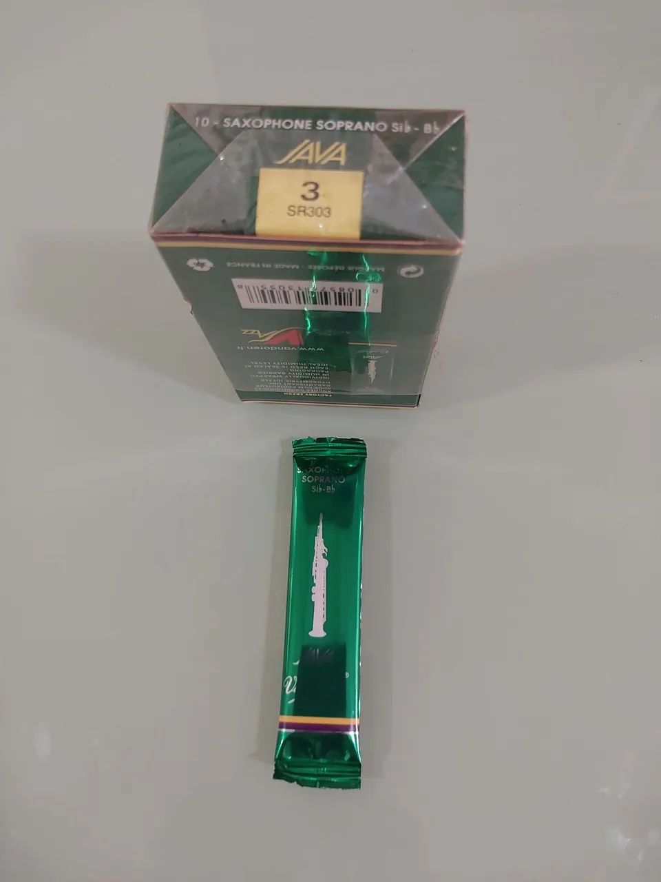 Palheta Java 3 sax soprano