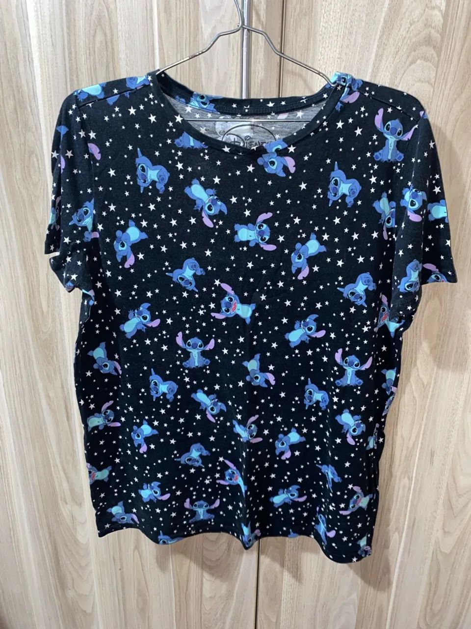 Camisa estampa do stitch 