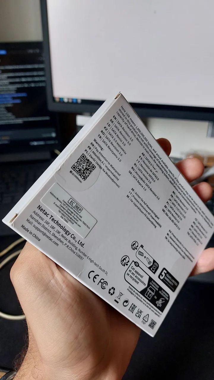 SSD SATA Netac 256GB LACRADO - Foto 3