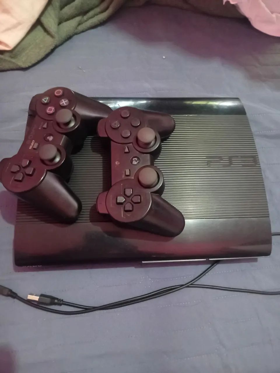 Vendo ps3 completo com jogos na memória qualquer coisa * 