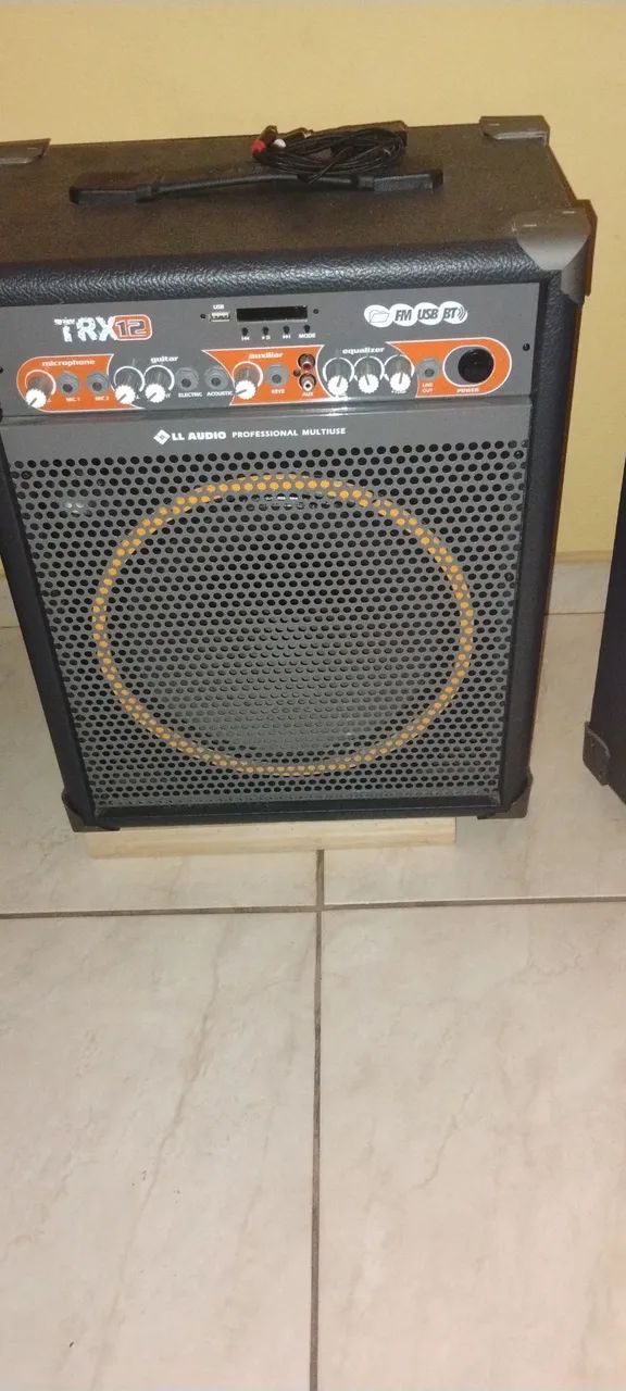 Caixa de som TRX-12 Bluetooth Nova  - Foto 2