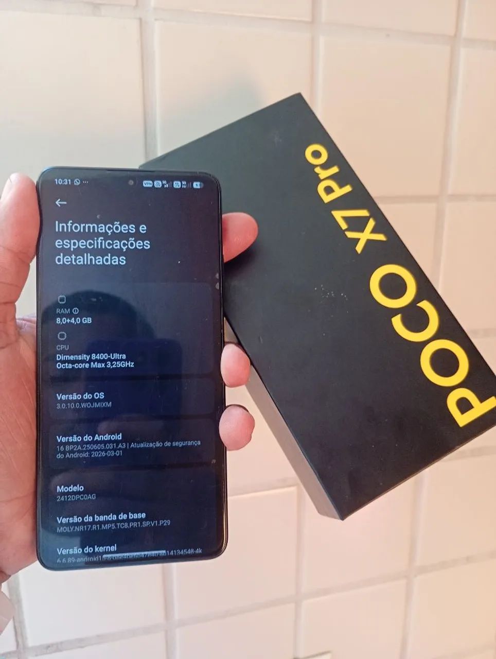 POCO X7 PRO ( VENDO OU TROCO ) - Foto 3