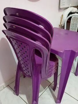 Conjunto de mesa com cadeiras - Foto 3