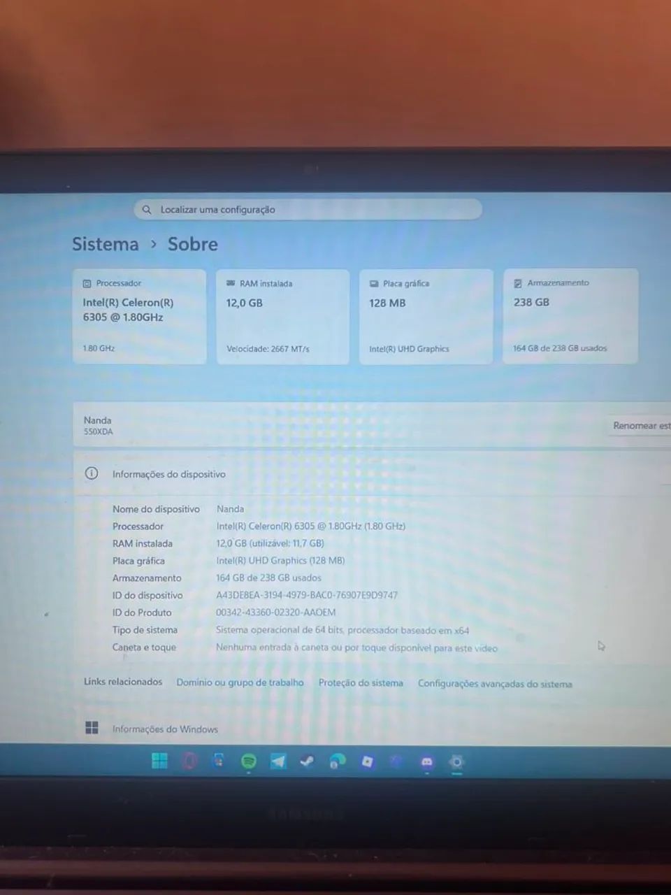 Notebook Samsung book e20 - Foto 3