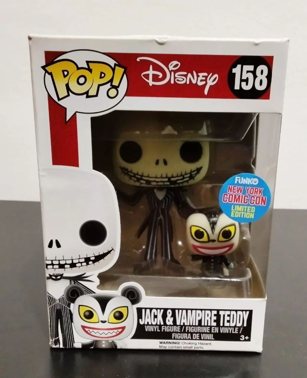 FUNKO POP  - JACK & VAMPIRE TEDDY  #158