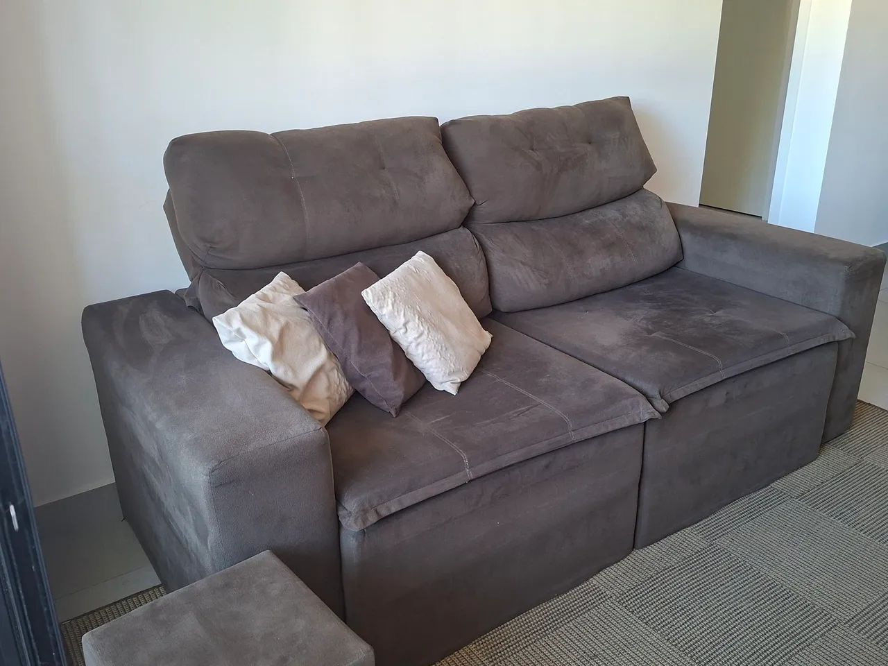 Sofa reclinavel em otimo estado - Foto 4
