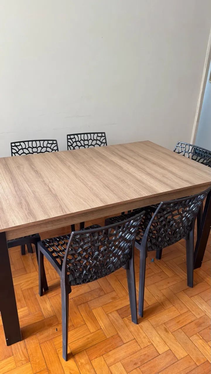Mesa de jantar + 6 cadeiras - Foto 2