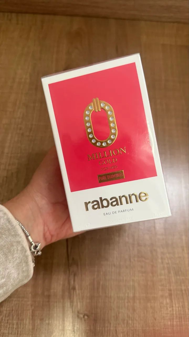 Million Gold for Her Pure Diamonds Rabanne 90ml - Foto 3