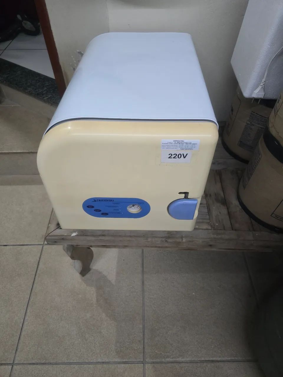 Autoclave odontológico cristofoli 