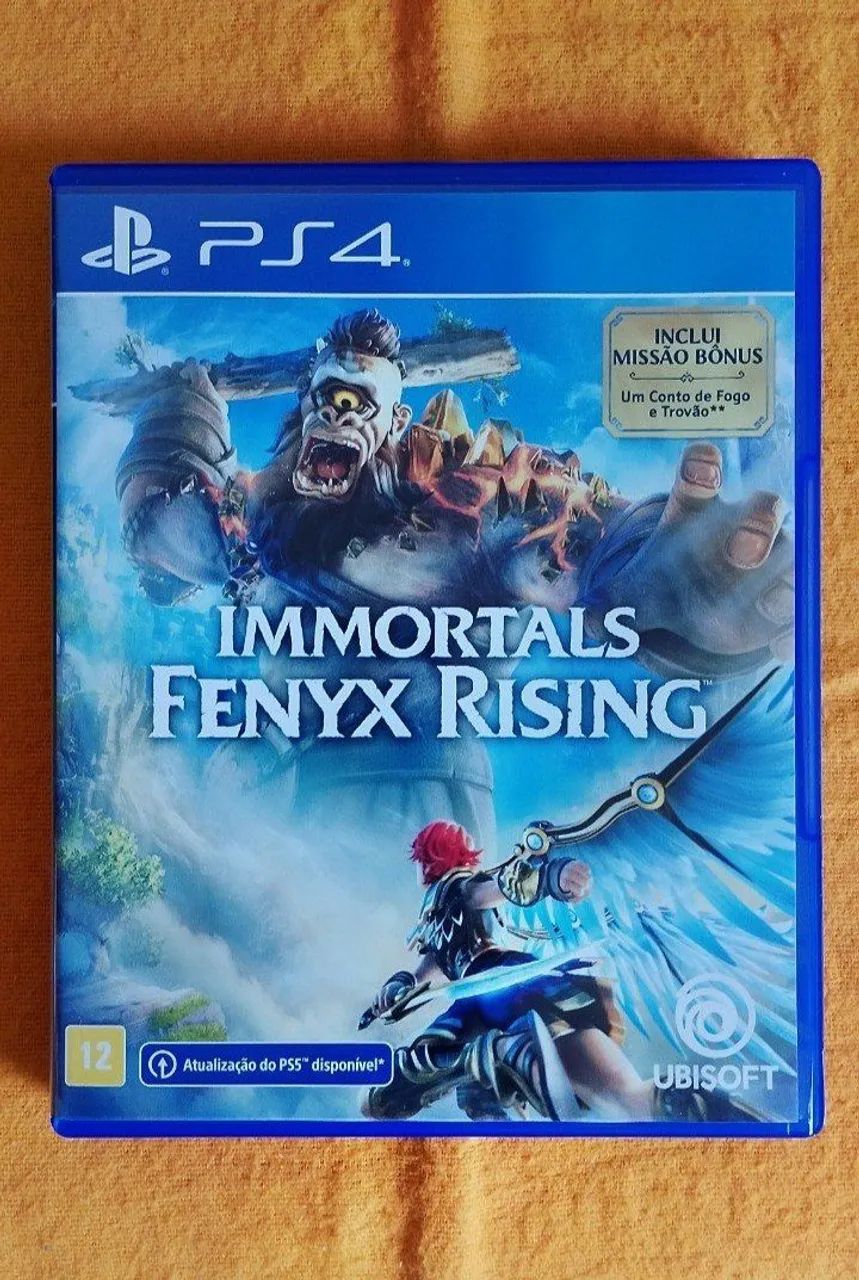 Immortals Fenyx e Resident Evil 2 PS4