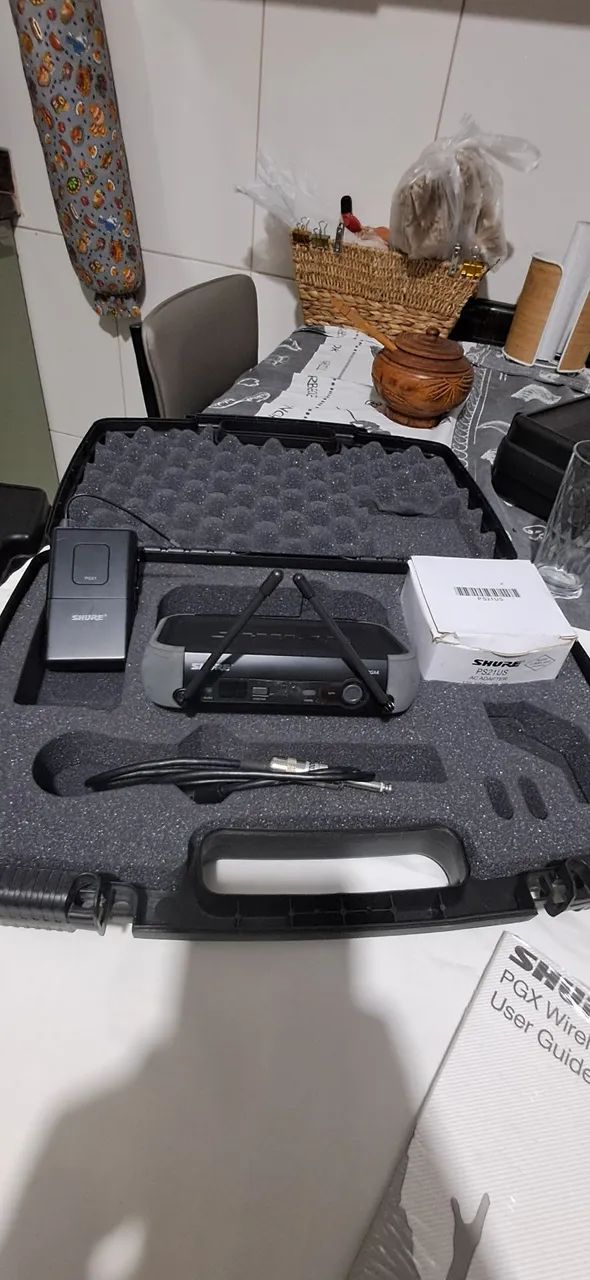 Pgx1 + pgx wireless shure transmissor sem fio para instrumento  - Foto 2