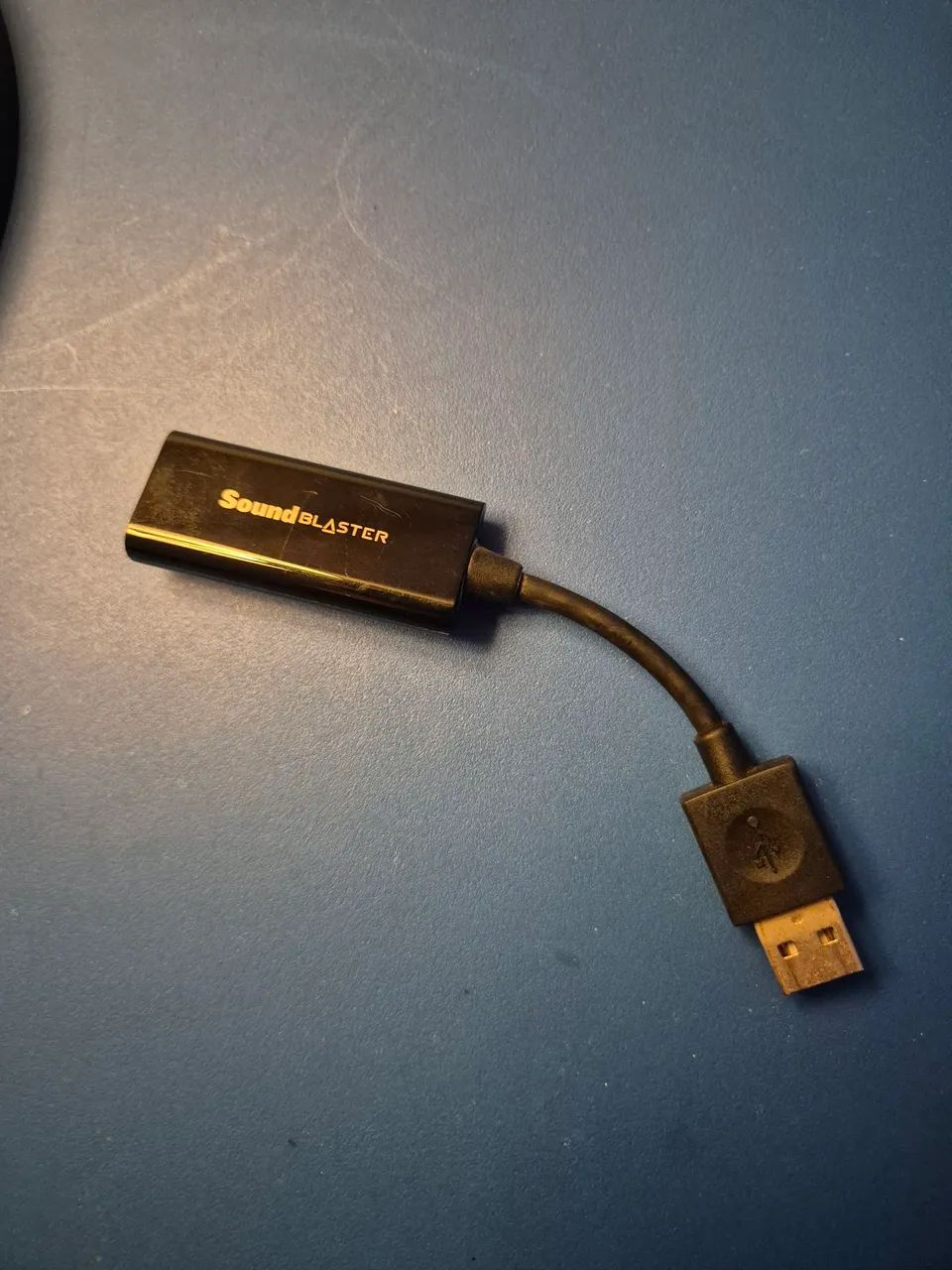 DAC Soundblaster Play! 3 + cabo extensor de fone