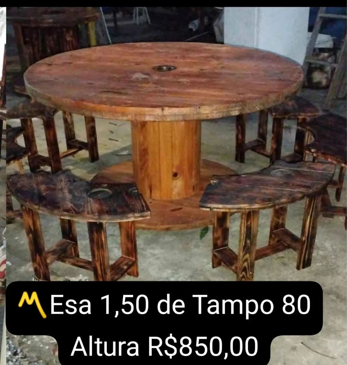 Mesas de Carretéis  - Foto 2