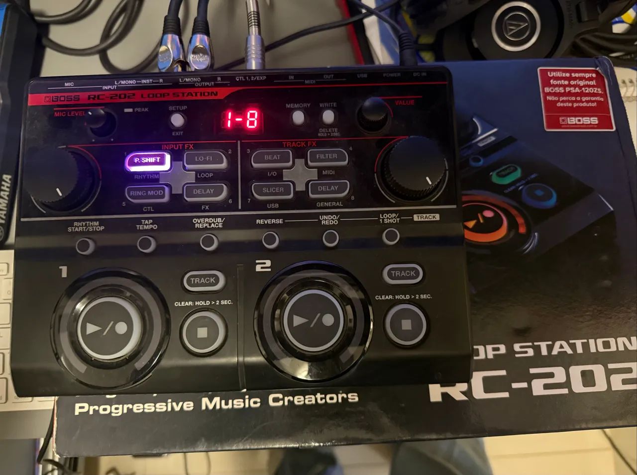 RC 202 loop station Boss - Aparelhos de Som - Setor Noroeste