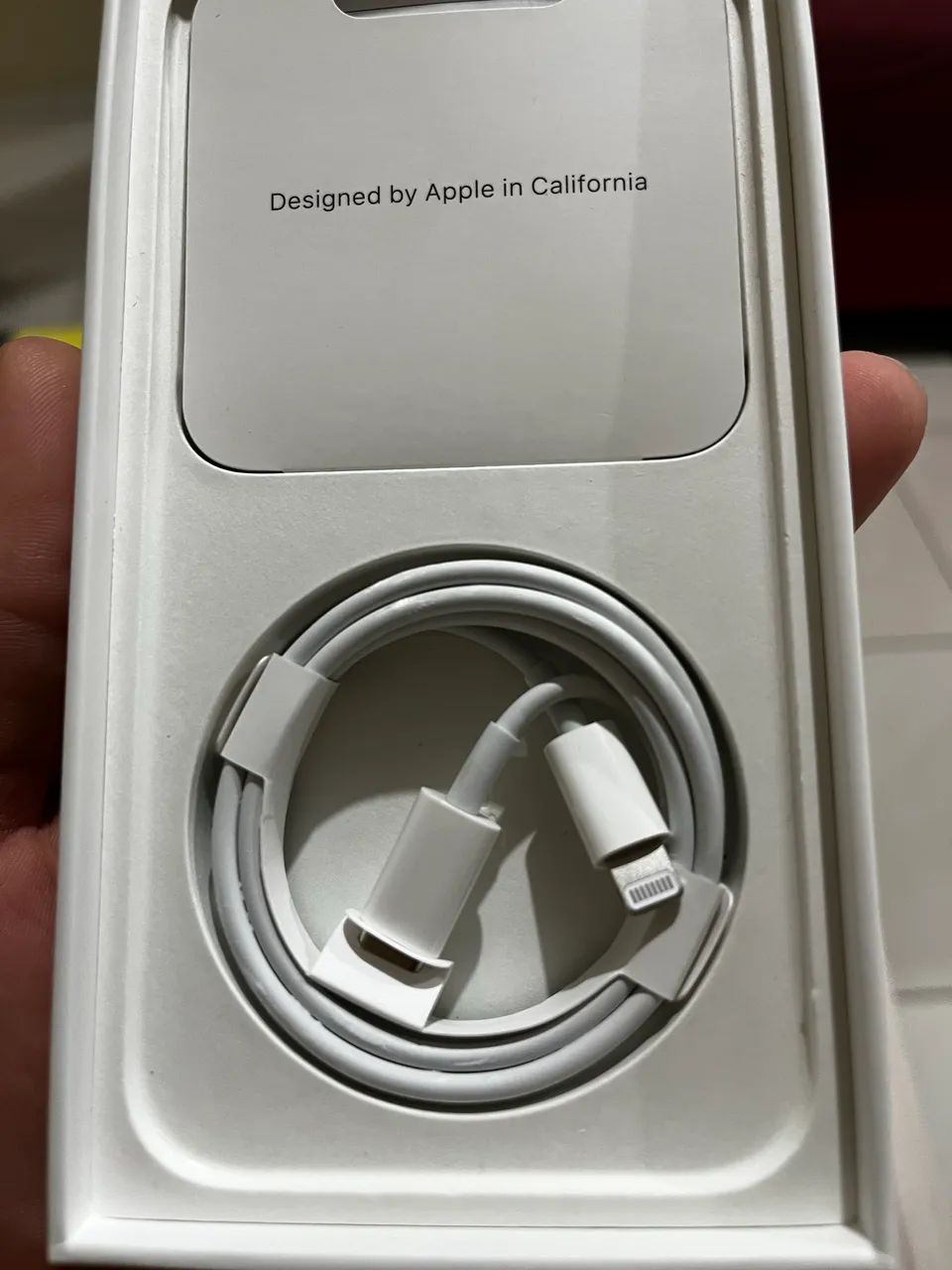 Vendo cabo carregador original Apple ? nunca usado ? - Foto 2