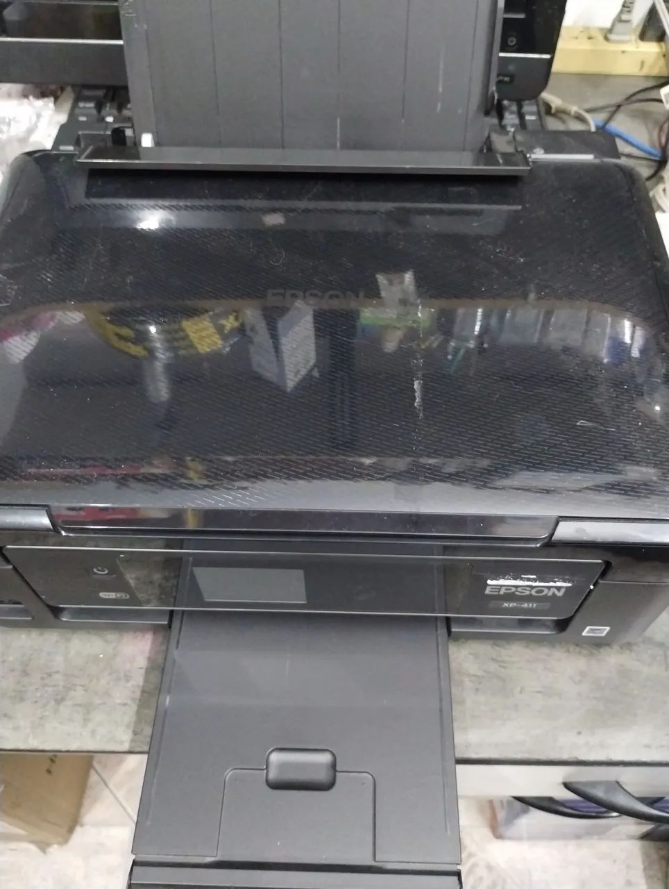 Impressora Epson XP-411 cabeça ruim restante ok - Foto 4