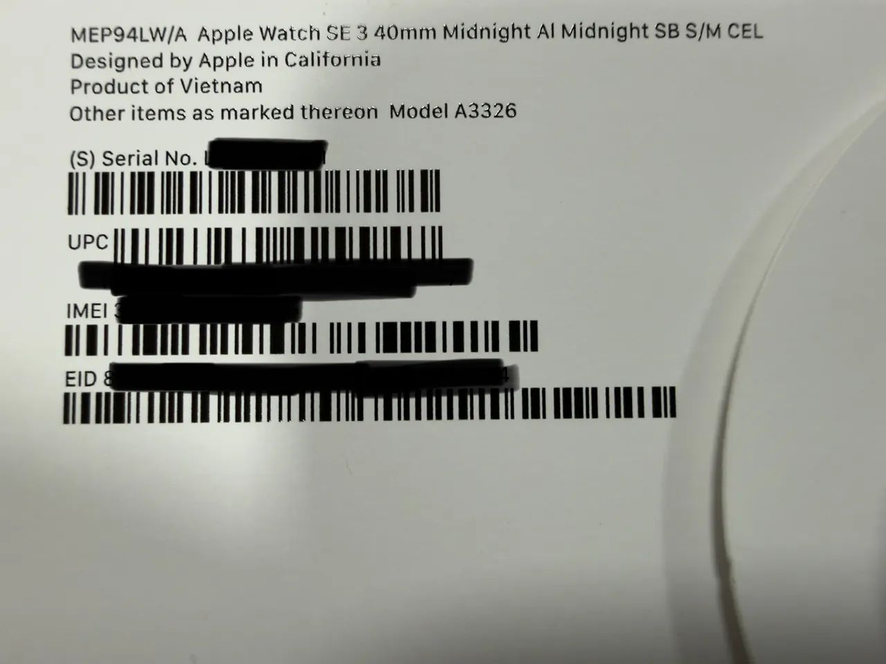 Apple Watch SE 3 GPS + Cellular 40mm ZERO - Foto 2