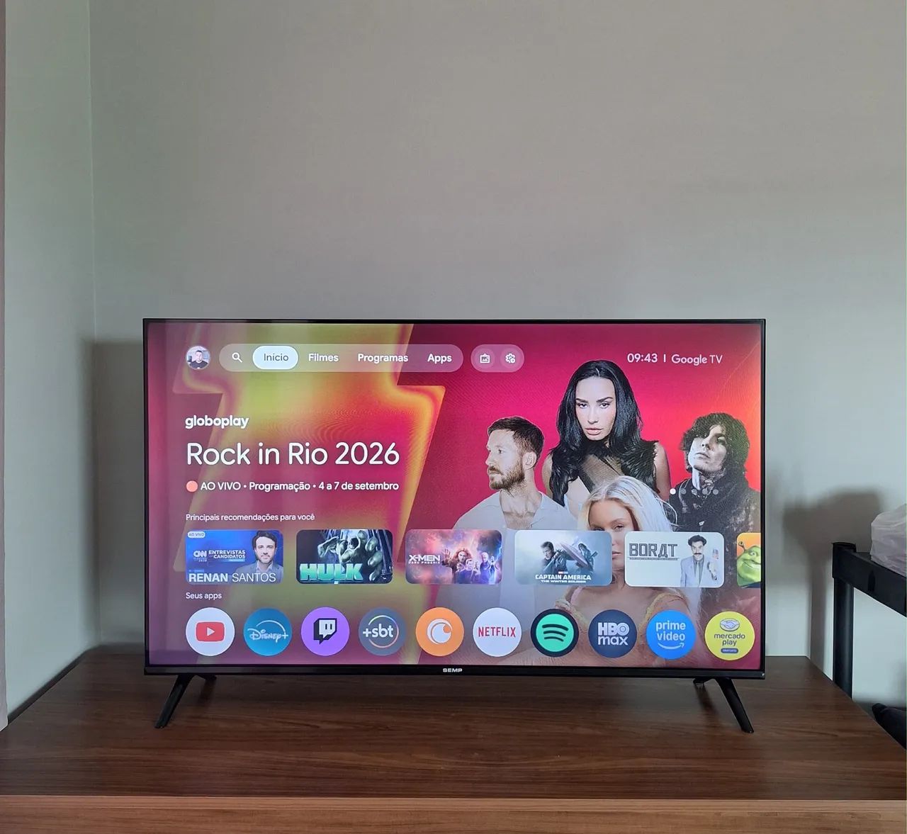 SMART TV 43 Google TV SEMP - Foto 3