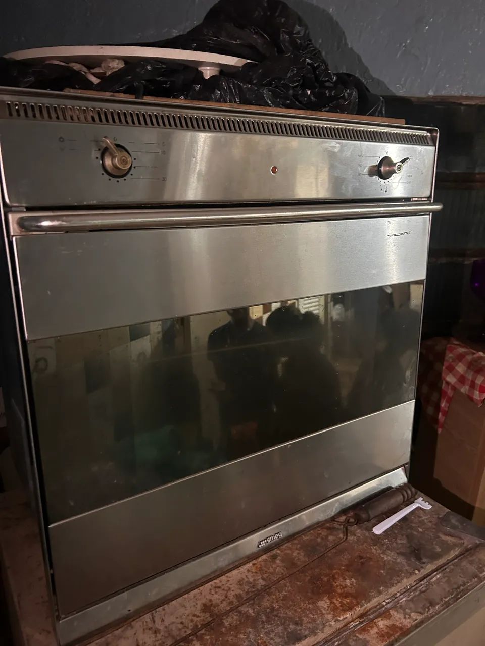 Forno a Gás de embutir smeg 
