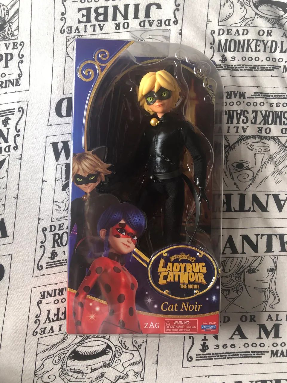 Miraculous Ladybug Boneco Cat Noir Filme