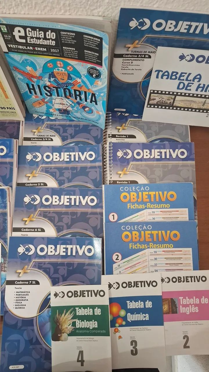 Material didático pre vestibular colégio Objetivo 2017 - Foto 3
