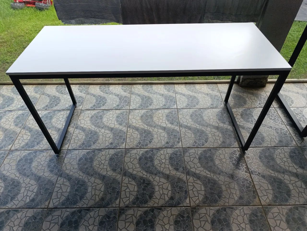 Mesa para computador estilo industrial  - Foto 5