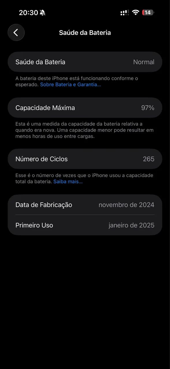 Iphone 16 Pro Max NOVO (Bateria 97%) - Foto 2